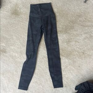 lululemon athletica Gray High-Waisted Leggings